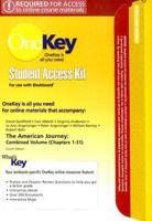 The OneKey Blackboard, Student Access Kit, American Journey