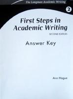 First Steps in Academic Writing, Second Edition. Answer Key