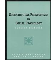 Sociocultural Perspectives in Social Psychology
