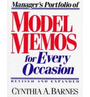 Manager's Portfolio of Model Memos for Every Occasion