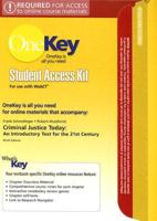 OneKey WebCT, Student Access Kit, Criminal Justice Today