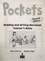 Pockets Reading and Writing Workbook, Teacher's Edition Notes (Levels 1-3)