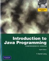 Introduction to Java Programmng. Comprehensive Version