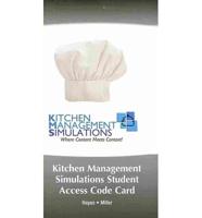 Kitchen Management Simulation -- Standalone Access Card