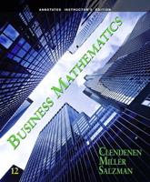 Annotated Instructor's Edition for Business Mathematics