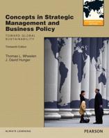 Concepts in Strategic Management and Business Policy