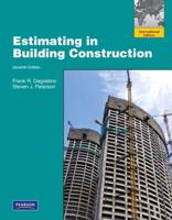 Estimating in Building Construction