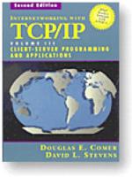 Internetworking With TCP/IP Vol. III, Client-Server Programming and Applications--BSD Socket Version
