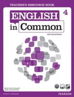 English in Common. 4 Teacher's Resource Book With ActiveTeach