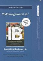 2012 MyLab Management With Pearson eText -- Access Card -- For International Business