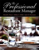 The Professional Restaurant Manager