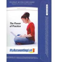 MyAccountingLab With Pearson eText -- Access Card -- For Accounting
