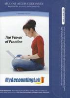 MyAccountingLab With Pearson eText -- Access Card -- For Financial and Managerial Accounting, Ch 1-14