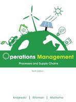 Operations Management. Processes and Supply Chains