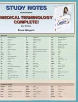 Study Notes for Medical Terminology
