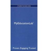 NEW MyLab Education With Pearson eText -- Standalone Access Card -- For Educational Psychology