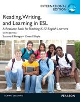 Reading, Writing, and Learning in ESL