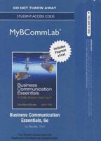 NEW MyBCommLab With Pearson eText -- Access Card -- For Business Communication Essentials