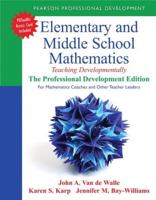 Elementary and Middle School Mathematics