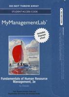NEW MyLab Management With Pearson eText -- Access Card -- For Fundamentals of Human Resource Management