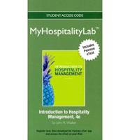 2012 MyLab Hospitality With Pearson eText -- Access Card -- For Introduction to Hospitality Management