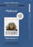 NEW MyLab Intro to Business With Pearson eText -- Access Card -- For Better Business