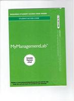 2014 MyLab Management With Pearson eText -- Access Card -- For Strategic Management and Business Policy