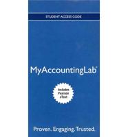 NEW MyLab Accounting With Pearson eText -- Standalone Access Card -- For Auditing and Assurance Services