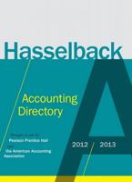 Pearson Prentice Hall Accounting Faculty Directory 2012-2013