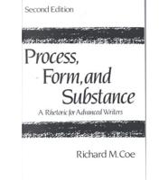 Process, Form, and Substance
