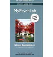 NEW MyLab Psychology With Pearson eText -- Standalone Access Card -- For Lifespan Development