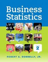 Business Statistics + MyLab Statistics With Pearson eText