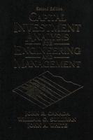 Capital Investment Analysis for Engineering and Management