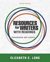 Resources for Writers With Readings Plus Mywritinglab With Pearson Etext --Access Card Package