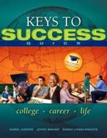 Keys to Success Quick Plus New Mylab Student Success With Pearson Etext -- Access Card Package
