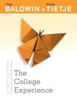College Experience, the Plus New Mylab Student Success With Pearson Etext -- Access Card Package