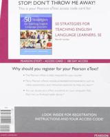 50 Strategies for Teaching English Language Learners, Enhanced Pearson eText -- Access Card