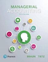 Mylab Accounting With Pearson Etext -- Access Card -- For Managerial Accounting