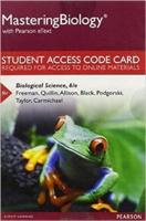 Mastering Biology With Pearson Etext -- Standalone Access Card -- For Biological Science