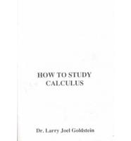 How To Study Calculus