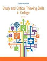 Study and Critical Thinking Skills in College Plus Mylab Student Success With Pearson Etext -- Access Card Package