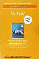 MyLab IT With Pearson eText Access Code for Exploring Microsoft Office 2016