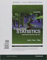 Essential Statistics, Books a La Carte Edition Plus Mylab Statistics With Pearson Etext -- Access Card Package
