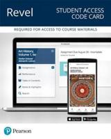 Revel for Art History, Volume 1 -- Access Card