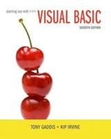 Starting Out With Visual Basic Plus Mylab Programming With Pearson Etext -- Access Card Package
