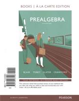Prealgebra, Books a La Carte Edition Plus Mylab Math