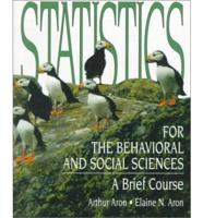 Statistics for the Behavioral and Social Sciences