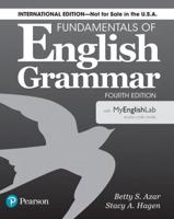 Fundamentals of English Grammar 4E Student Book With MyLab English, International Edition