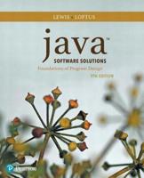 Java Software Solutions Plus Mylab Programming With Pearson Etext -- Access Card Package