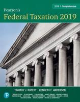 Pearson's Federal Taxation 2019. Comprehensive